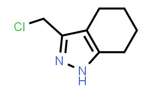 CAS No. 807287-45-2, 3-(chloromethyl)-4,5,6,7-tetrahydro-1H-indazole
