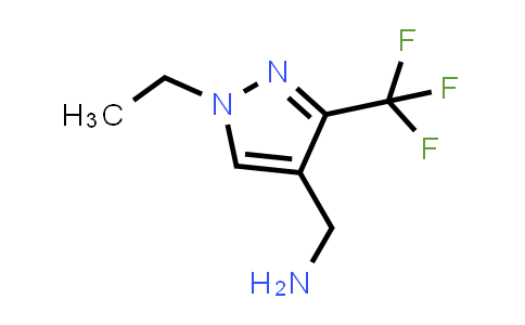 CAS No. 2092094-07-8, [1-ethyl-3-(trifluoromethyl)pyrazol-4-yl]methanamine