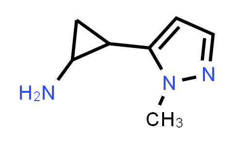 CAS No. 1602087-87-5, 2-(2-methylpyrazol-3-yl)cyclopropanamine