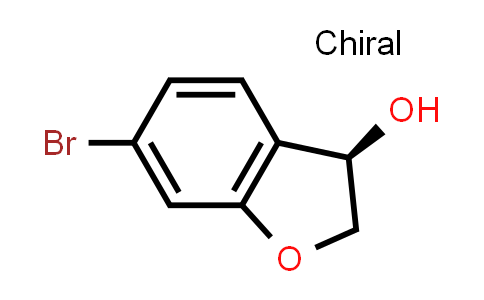CAS No. 2364561-58-8, (3R)-6-bromo-2,3-dihydrobenzofuran-3-ol