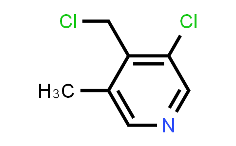 CAS No. 1393533-05-5, 3-chloro-4-(chloromethyl)-5-methyl-pyridine