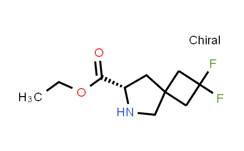 CAS No. 1272656-72-0, ethyl (7S)-2,2-difluoro-6-azaspiro[3.4]octane-7-carboxylate