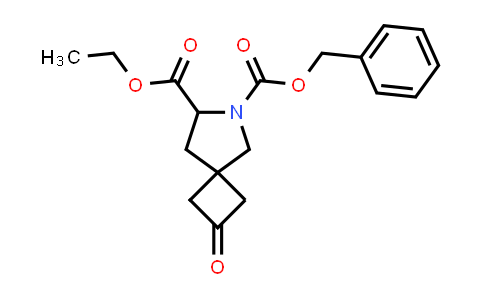 CAS No. 1272656-68-4, O6-benzyl O7-ethyl 2-oxo-6-azaspiro[3.4]octane-6,7-dicarboxylate