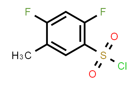 CAS No. 1235407-51-8, 2,4-difluoro-5-methyl-benzenesulfonyl chloride