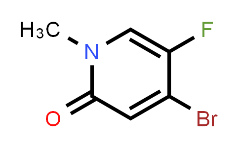 CAS No. 1193334-87-0, 4-bromo-5-fluoro-1-methyl-pyridin-2-one