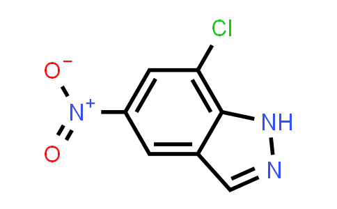 CAS No. 74209-22-6, 7-chloro-5-nitro-1H-indazole