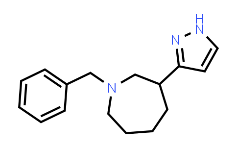 CAS No. 2386896-54-2, 1-benzyl-3-(1H-pyrazol-3-yl)azepane