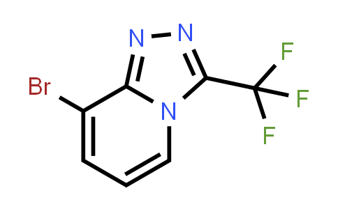 CAS No. 1379344-24-7, 8-bromo-3-(trifluoromethyl)-[1,2,4]triazolo[4,3-a]pyridine