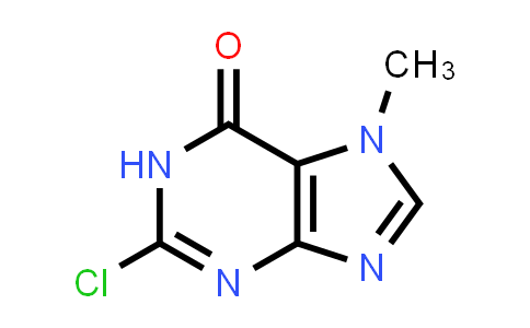CAS No. 16017-76-8, 2-chloro-7-methyl-1H-purin-6-one