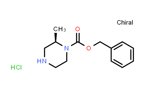 CAS No. 1217848-48-0, benzyl (2R)-2-methylpiperazine-1-carboxylate hydrochloride