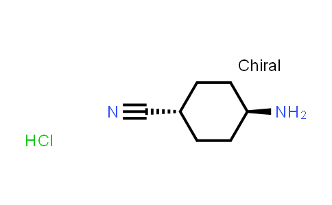 CAS No. 873537-33-8, (1r,4r)-4-aminocyclohexane-1-carbonitrile hydrochloride