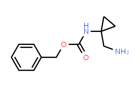 CAS No. 1439909-08-6, benzyl N-[1-(aminomethyl)cyclopropyl]carbamate
