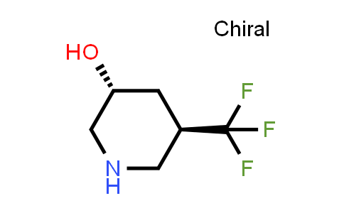CAS No. 2375165-70-9, (3R,5R)-5-(trifluoromethyl)piperidin-3-ol