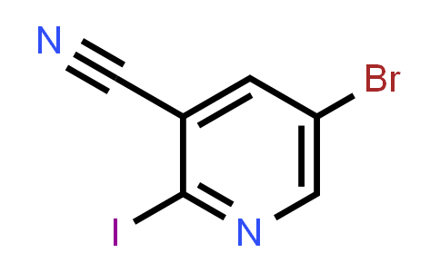 CAS No. 1346540-97-3, 5-bromo-2-iodo-pyridine-3-carbonitrile