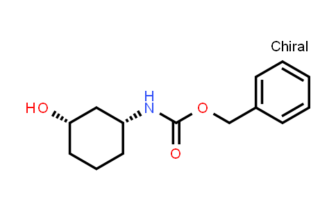 CAS No. 750649-40-2, benzyl N-[cis-3-hydroxycyclohexyl]carbamate
