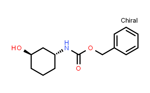 CAS No. 1931963-10-8, benzyl N-[(1R,3R)-3-hydroxycyclohexyl]carbamate