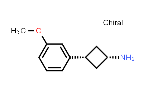 CAS No. 2007919-19-7, cis-3-(3-methoxyphenyl)cyclobutanamine