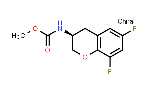 CAS No. 1034001-33-6, methyl N-[(3S)-6,8-difluorochroman-3-yl]carbamate