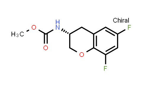 CAS No. 1034000-36-6, methyl N-[(3R)-6,8-difluorochroman-3-yl]carbamate