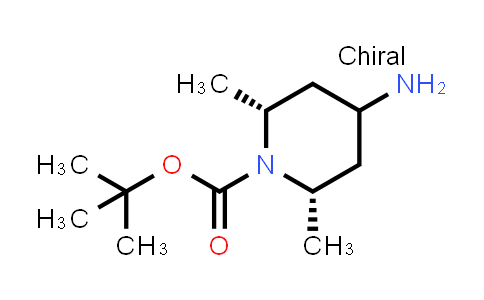 CAS No. 2102955-00-8, tert-butyl cis-4-amino-2,6-dimethyl-piperidine-1-carboxylate