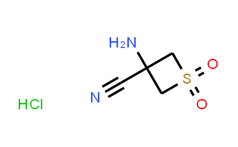 CAS No. 2306268-09-5, 3-amino-1,1-dioxo-thietane-3-carbonitrile hydrochloride