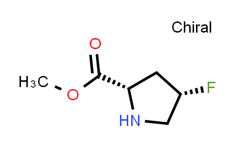 CAS No. 126111-12-4, methyl (2S,4S)-4-fluoropyrrolidine-2-carboxylate