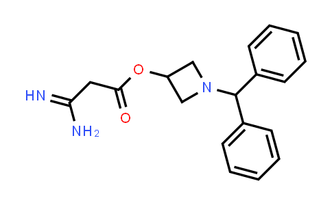 CAS No. 116574-09-5, (1-benzhydrylazetidin-3-yl) 3-amino-3-imino-propanoate