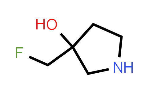 CAS No. 1419209-33-8, 3-(fluoromethyl)pyrrolidin-3-ol