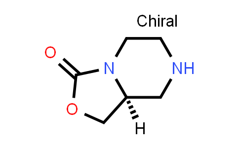 CAS No. 958693-53-3, (8aS)-1,5,6,7,8,8a-hexahydrooxazolo[3,4-a]pyrazin-3-one