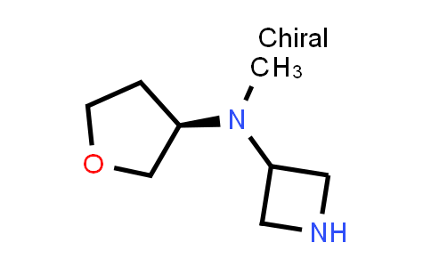 CAS No. 1403813-14-8, N-methyl-N-[(3R)-tetrahydrofuran-3-yl]azetidin-3-amine