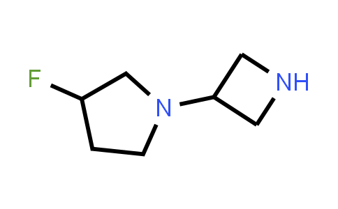 1257384-26-1 | 1-(azetidin-3-yl)-3-fluoro-pyrrolidine