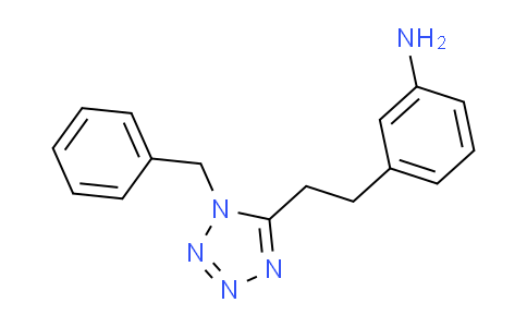 3-(2-(1-benzyl-1H-tetrazol-5-yl)ethyl)aniline