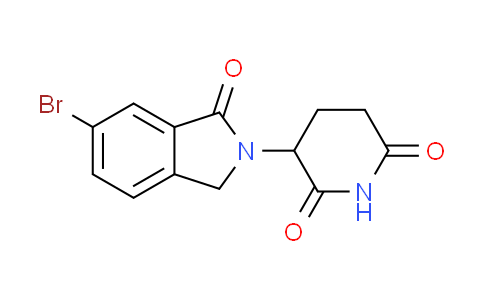 CAS No. 2304513-76-4, 3-(6-bromo-1-oxoisoindolin-2-yl)piperidine-2,6-dione