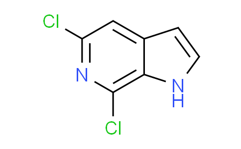CAS No. 1001412-41-4, 5,7-Dichloro-1H-pyrrolo[2,3-C]pyridine