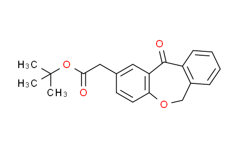 CAS No. 1018464-42-0, tert-butyl2-(11-oxo-6,11-dihydrodibenzo[b,e]oxepin-2-yl)acetate