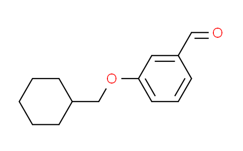 CAS No. 1019446-59-3, 3-(cyclohexylmethoxy)benzaldehyde