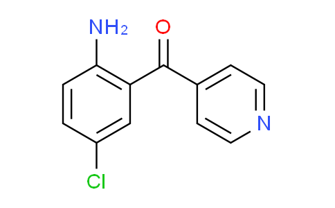CAS No. 105192-42-5, (2-amino-5-chlorophenyl)-4-pyridinylmethanone
