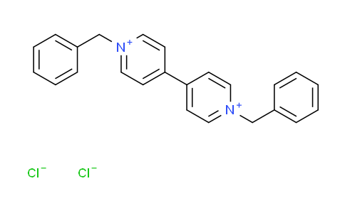 CAS No. 1102-19-8, 1-benzyl-4-(1-benzylpyridin-1-ium-4-yl)pyridin-1-ium dichloride