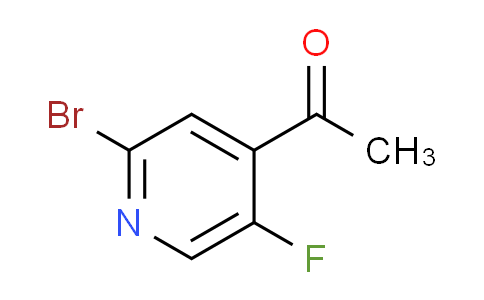 CAS No. 1114523-56-6, 1-(2-BroMo-5-fluoropyridin-4-yl)ethanone
