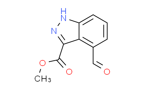 CAS No. 1167055-32-4, 4-ForMyl-indazole-3-carboxylic acid Methyl ester