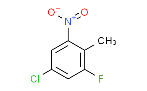 CAS No. 1167056-41-8, 5-chloro-1-fluoro-2-methyl-3-nitrobenzene