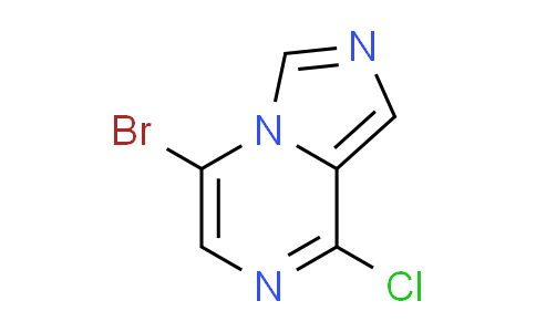 CAS No. 1209782-02-4, Imidazo[1,5-a]pyrazine, 5-bromo-8-chloro-