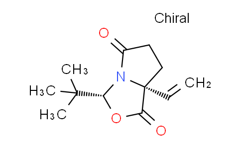 CAS No. 1214741-20-4, (3R,7aR)-3-(tert-butyl)-7a-vinyldihydropyrrolo[1,2-c]oxazole-1,5(3H,6H)-dione