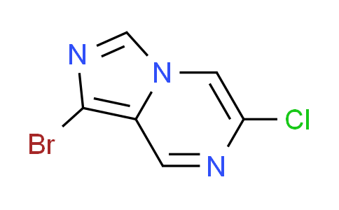 CAS No. 1214875-29-2, 1-Bromo-6-chloroimidazo[1,5-a]pyrazine