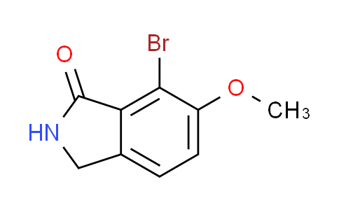 CAS No. 1226879-79-3, 7-Bromo-6-methoxyisoindolin-1-one