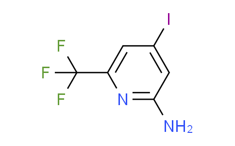 CAS No. 1227581-86-3, 4-Iodo-6-trifluoromethyl-pyridin-2-ylamine