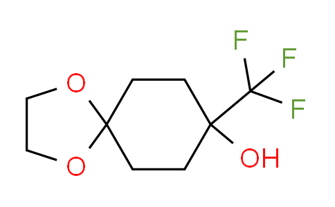 CAS No. 1248081-37-9, 8-(TRIFLUOROMETHYL)-1,4-DIOXASPIRO[4.5]DECAN-8-OL