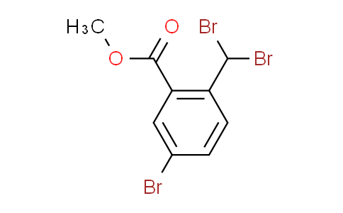 CAS No. 1265286-99-4, methyl5-bromo-2-(dibromomethyl)benzoate