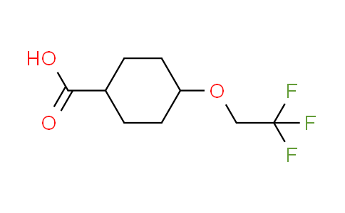 CAS No. 128140-49-8, trans-4-(2,2,2-Trifluoroethoxy)cyclohexanecarboxylic acid