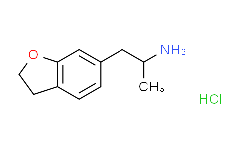 CAS No. 1281872-58-9, 1-(2,3-Dihydro-1-benzofuran-6-yl)propan-2-amine hydrochloride